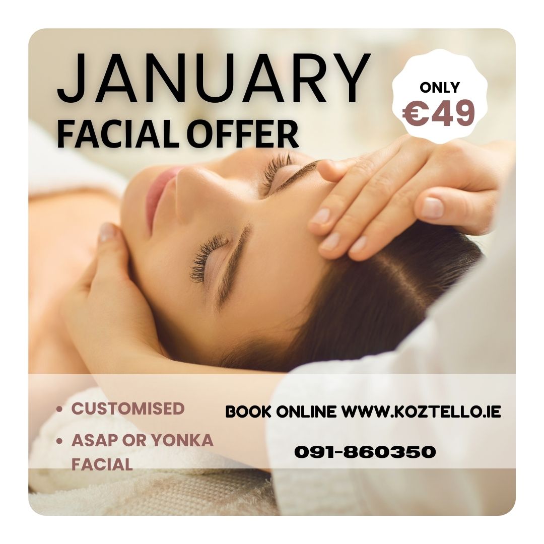 January Sale Offers! Koztello Hair & Beauty Salon in Galway